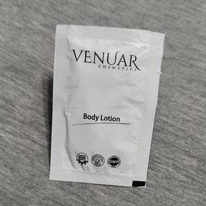 🔴 VENUAR Cosmetics Body Lotion Cream Moisturizer Travel-Size Sachet Packet